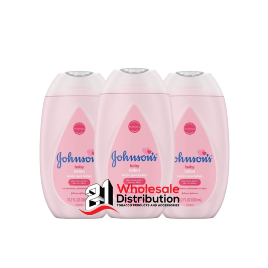 Johnsons Baby Lotion 10.2 Ounce (300ml) (3 Pack)