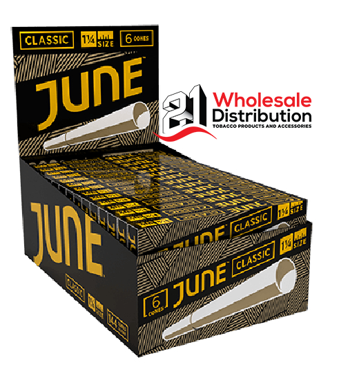 JUNE CLASSIC PRE-ROLLED CONES 1 1/4.