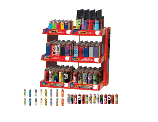 BIC Display + Lighters 290 Count + 30 Free Lighters
