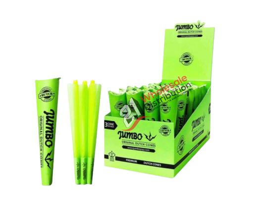 JUMBO CONE GREEN KING SIZE 3P.