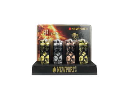 NEWPORT ZERO WEEL TORCH SKULL (pack12)