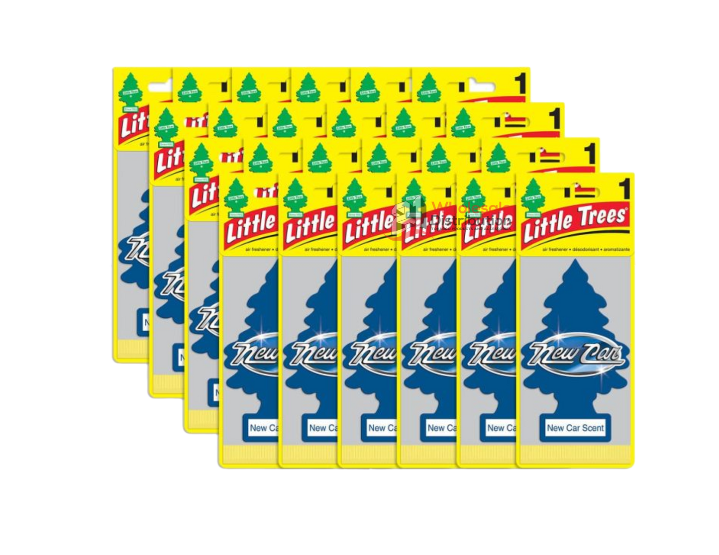 LITTLE TREES Car Air Freshener New Car (24pack)