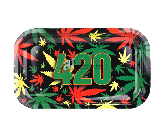 METAL TRAY MEDIUM-420 RASTA