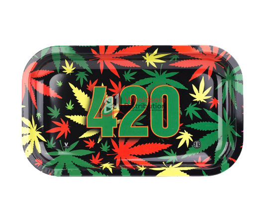 METAL TRAY MEDIUM-420 RASTA