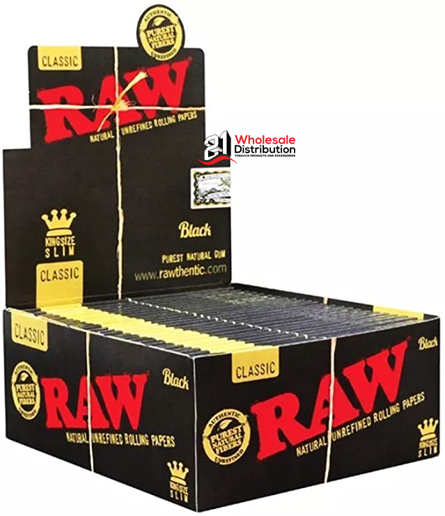 RAW BLACK INSIDE OUT KINGSLIM