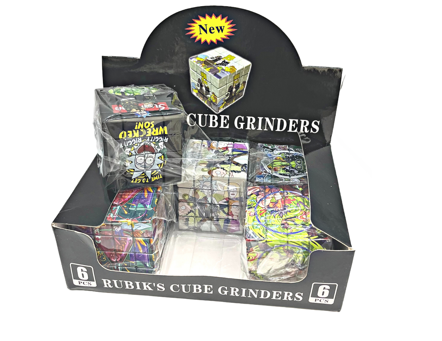 GRINDERS 6 RUIK'S CUBE (pack6)