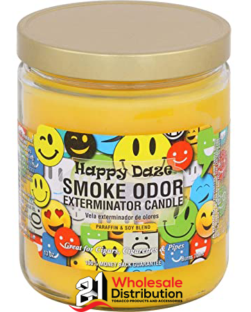 SMOKE ODOR CANDLE-HAPPY DAZE