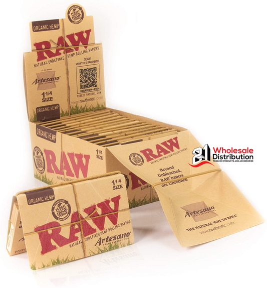 RAW ARTESANO ORGANIC 1 1/4