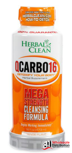 HERBAL CLEAN Q CARBO LIQUID 16OZ-ORANGE