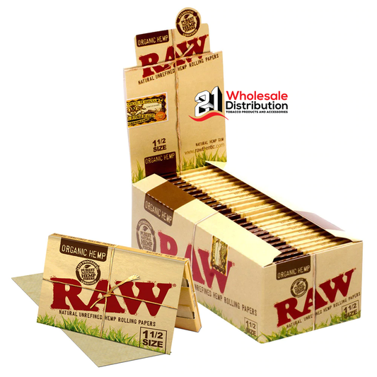 Raw Organic Hemp 1 1/2