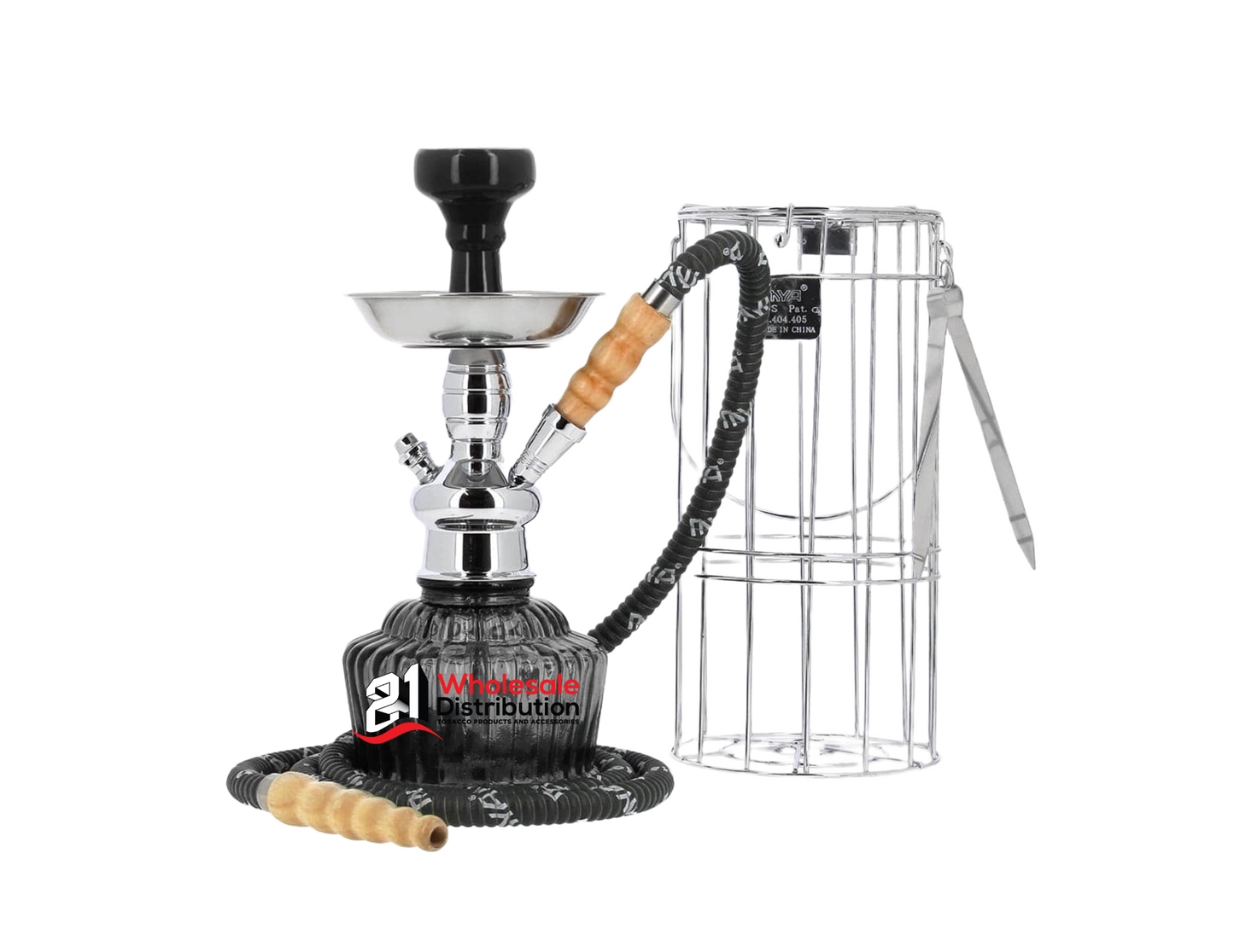 MYA CAGED HOOKAH SHISHA SET (each)