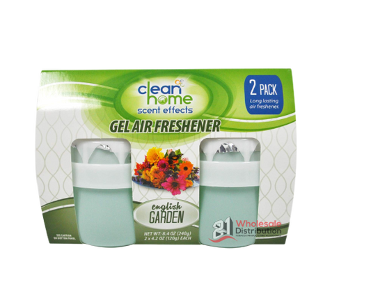 Clean Home Scent Effects - Gel Air Freshener -x2