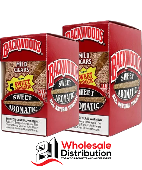 BACKWOODS SWEET AROMATIC- BOX OF 8