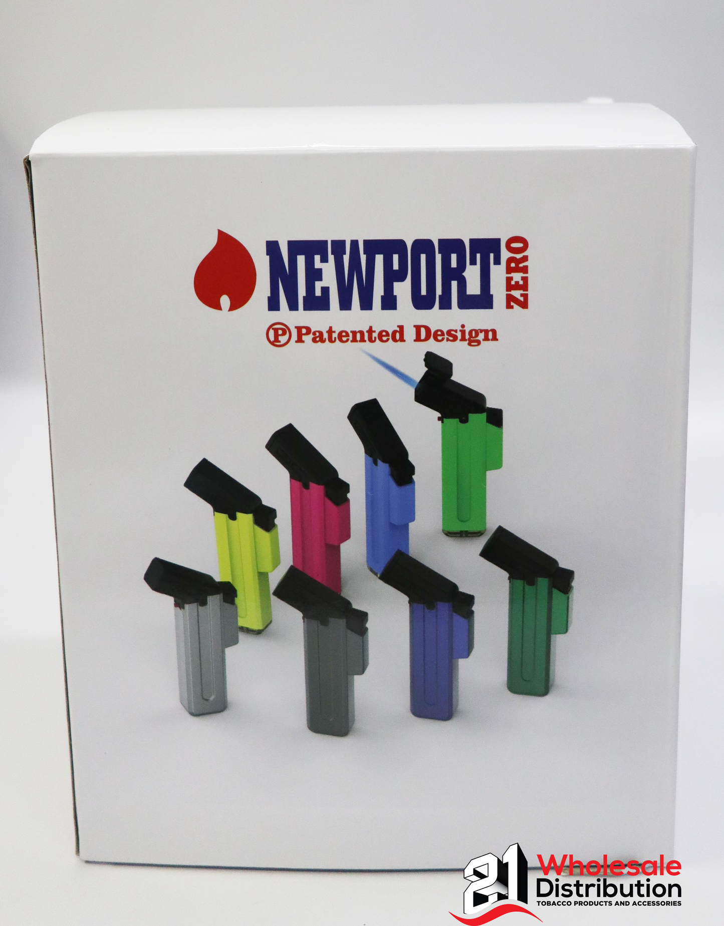 NEWPORT ZERO SIDE MEDIUM TORCH 12CT RUBBER