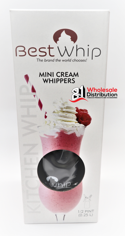 BLACK KITCHEN WHIP MINI 1/2 PIN