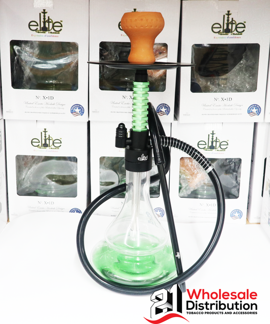 ELITE HOOKAH EXHALE-1H GREEN