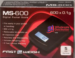 AWS TR-600 DIGITAL POCKET 600 X 0.1G