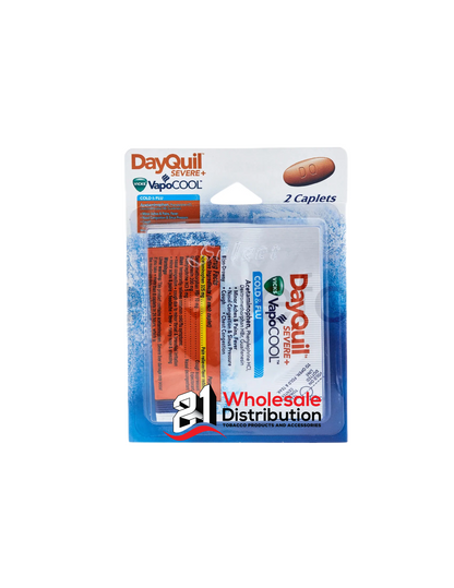 DayQuil & Nyquil SEVERE 2 capsules (1 dozen pack)