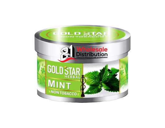 GOLD STAR HERBAL HOOKAH FLAVOR MINT