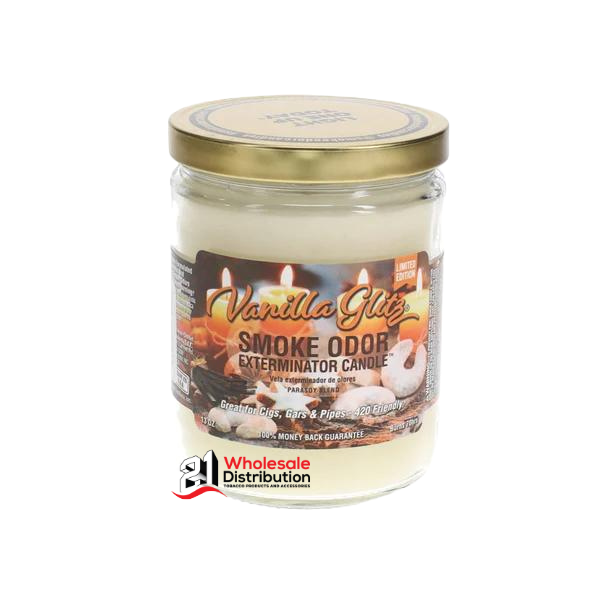 SMOKE ODOR CANDLE VANILLA GLITZ