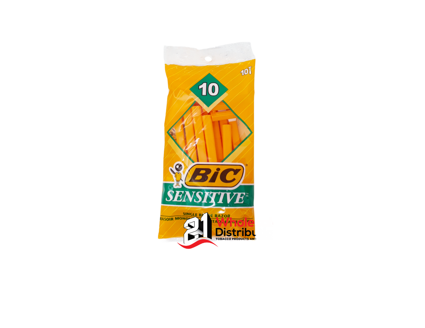 BIC SENSITIVE RAZOR of Disposable Shaving Razor (pack6 10pcs)