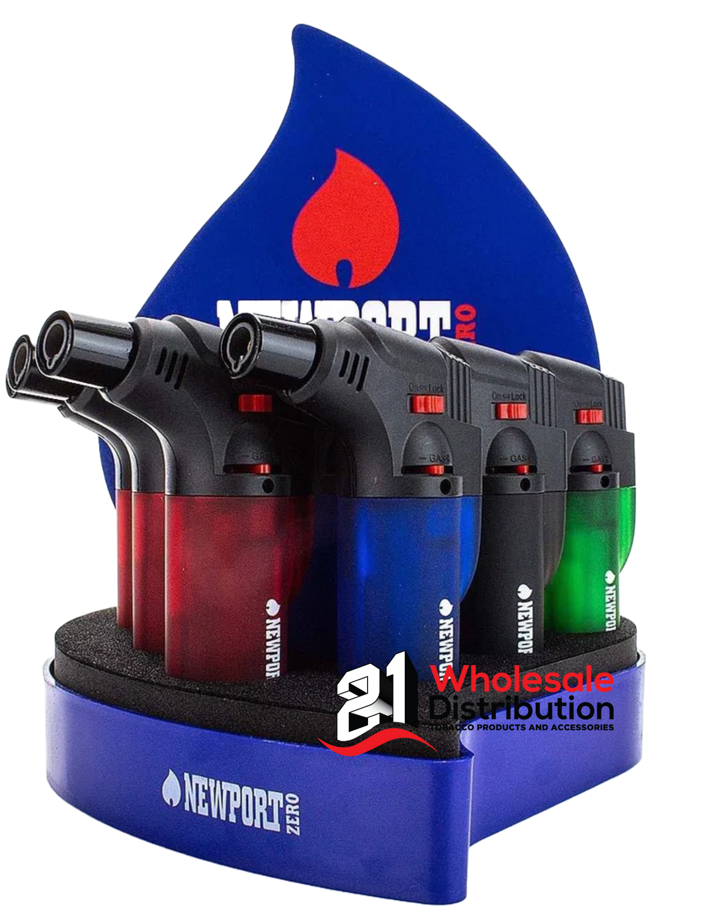 NEWPORT ZERO MICRO TORCH 12CT DISPLAY