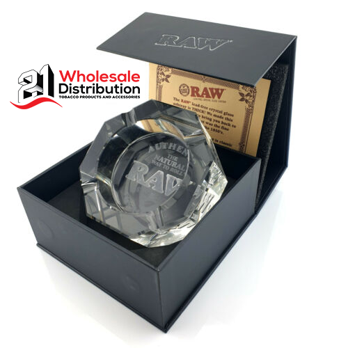 RAW Limited Edition Crystal Glass Ashtray