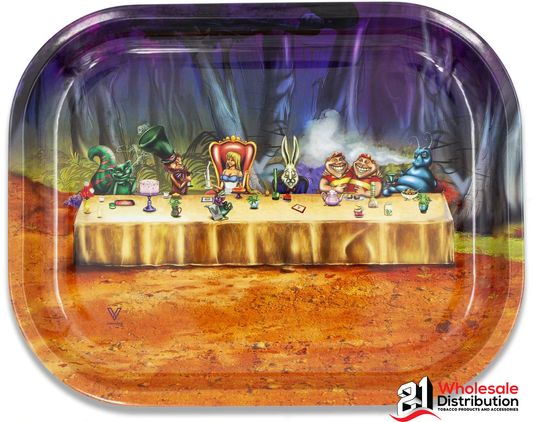 ROLLING TRAY Alice tea party