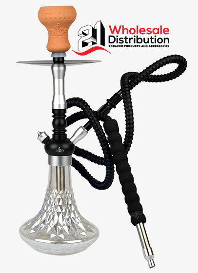 ELITE HOOKAH SHADOW-1H SILVER