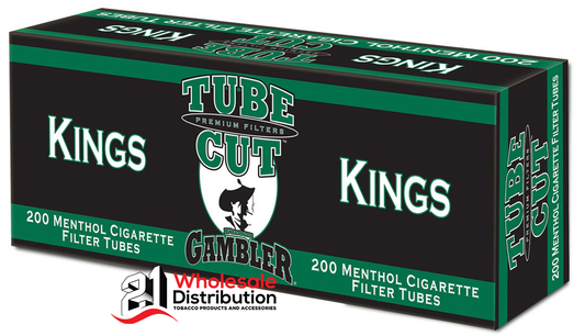 Ttube cut 200 menthol filter  tubes