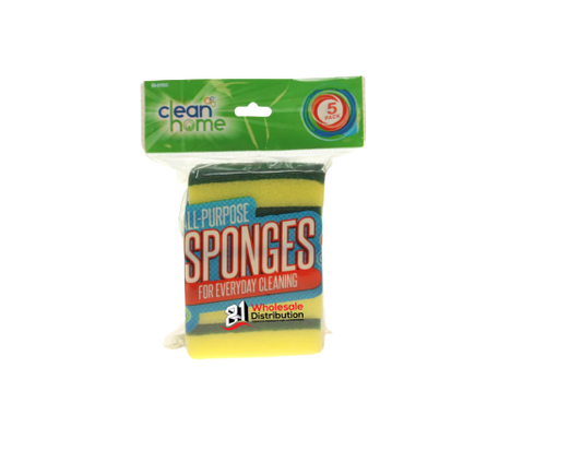 Clean Home-All Purpose Sponges (5cnt)