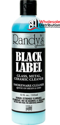 RANDYS BLACK LABEL GLASS CLEANER 12OZ