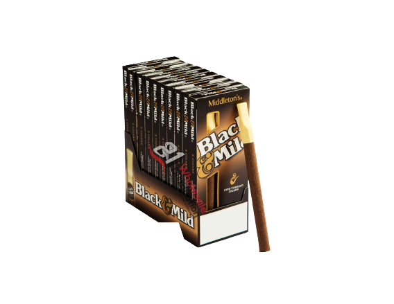 BLACK & MILD PLASTIC TIP PK