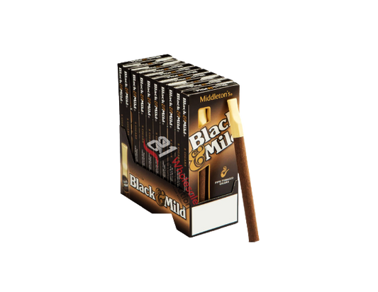 BLACK & MILD PLASTIC TIP PK