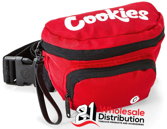 COOKIES NYLON FANNY PACK-RED