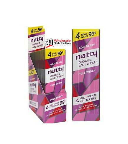 NATTY HEMP WRAPS GOJI BERRY