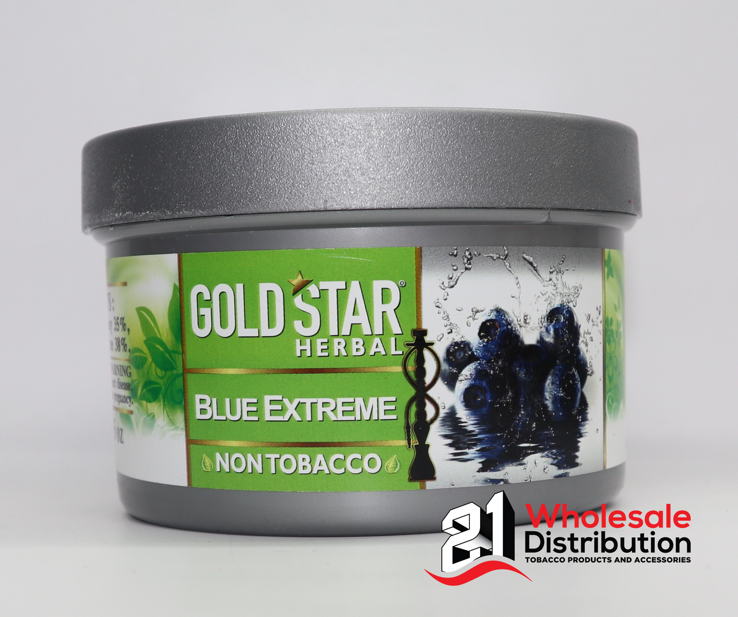 GOLD STAR HERBAL HOOKAH FLAVOR BLUE EXTREME