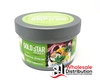 GOLD STAR HERBAL  HOOKAH FLAVOR TROPICAL STREAM