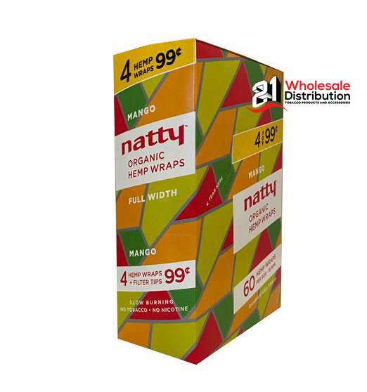 NATTY HEMP WRAPS MANGO