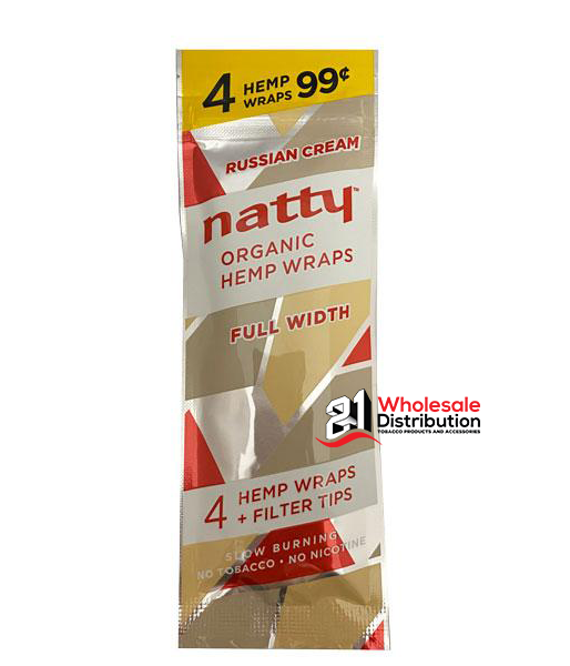 NATTY HEMP WRAPS RUSSIAN CREAM