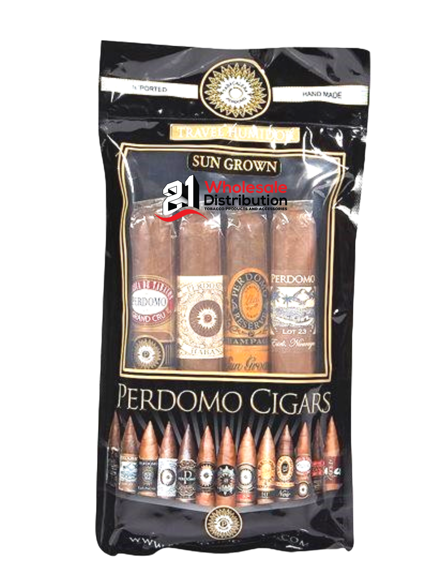 PERDOMO HUMIDIFIED BAG 4 PK SUN GROWN