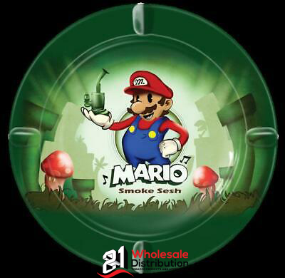 METAL ASHTRAY-MARIO SMOKE SESH