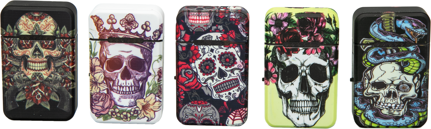 SKULL & ROSES LIGHTER LT114