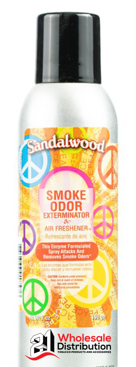 SMOKE ODOR SANDALWOOD SPRAY 7 OZ - UNIT