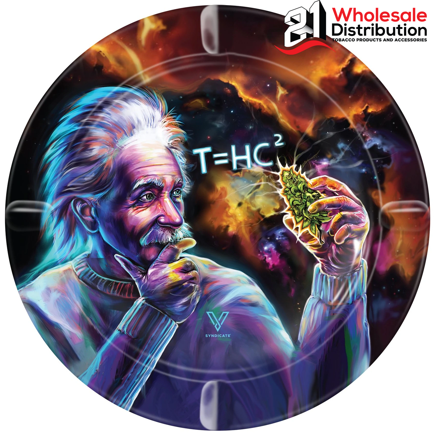 METAL ASHTRAYS-EINSTEIN BLACK HOLE