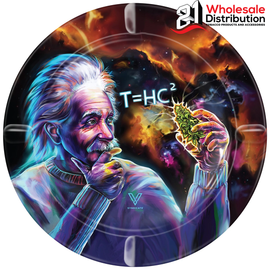 METAL ASHTRAYS-EINSTEIN BLACK HOLE