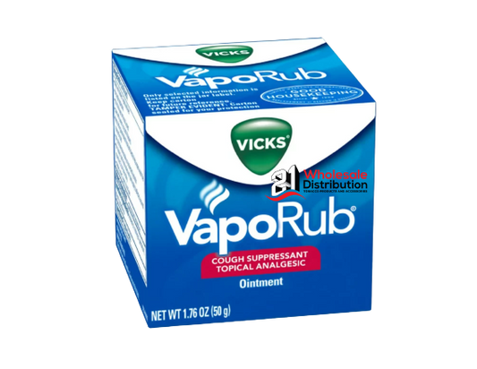 Vicks VapoRub, Topical Chest Rub & Analgesic Ointment, Over-the-Counter Medicine, 1.76 oz